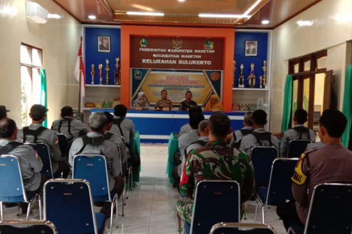 Danramil 0804/01 Magetan Hadiri Apel Siaga dan Pelatihan Satlinmas Dalam Rangka Pilkada Serentak Tahun 2024